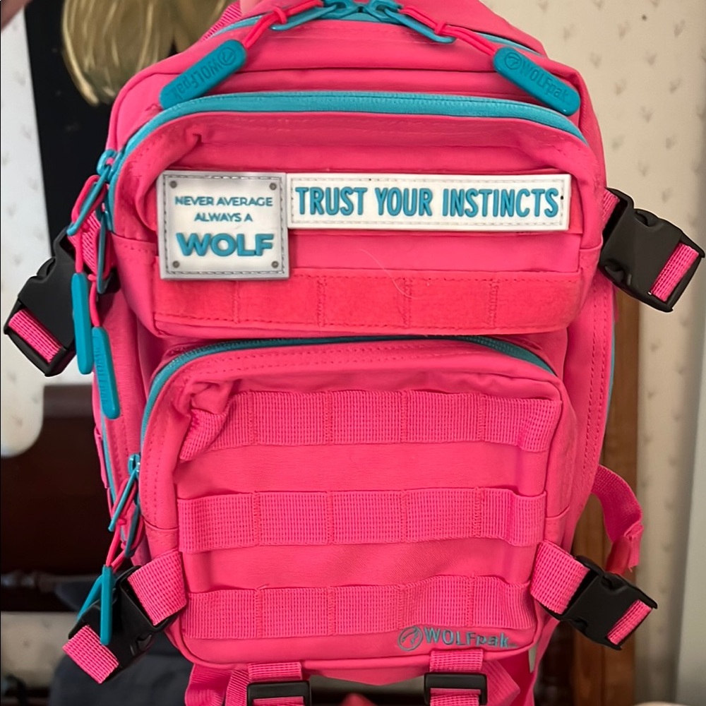 Wolf Pink Women's Backpack